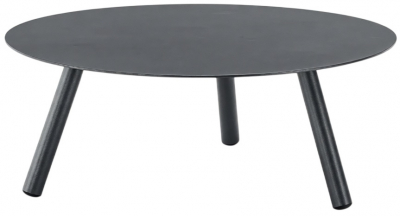 Столик металлический кофейный Grattoni Bahamas алюминий антрацит Фото 1