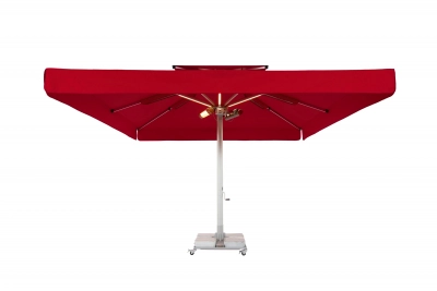 Зонт профессиональный 3х3 м THEUMBRELA SEMSIYE EVI Mega Telescopic алюминий, акрил Фото 33