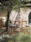 Стул плетеный барный Giardino Di Legno Gipsy тик, алюминий, искусственный ротанг Фото 6