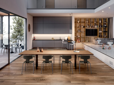 Комплект пластиковых кресел Colos Split 1 Set 2 сталь, полипропилен, стекловолокно хромированный, черный Фото 4