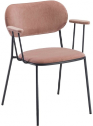 Кресло на металлокаркасе с обивкой-thumbs-Фото1