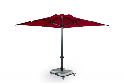 Зонт профессиональный 3х4 м THEUMBRELA SEMSIYE EVI Lux Telescopic Manuel алюминий, акрил Фото 16