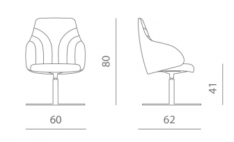 Кресло вращающееся с обивкой-thumbs-Фото3