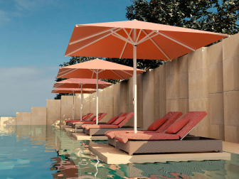 Зонт профессиональный телескопический 2.5х2.5 м-thumbs-Фото1