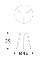 Столик кофейный металлический-thumbs-Фото3