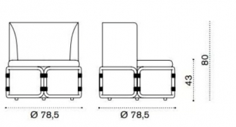 Кресло лаунж с подушками-thumbs-Фото3