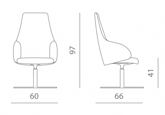 Кресло вращающееся с обивкой-thumbs-Фото3