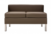 Диван модульный Профдиван Маэстро дерево, металл, кожа коричневый Фото 3