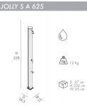 Душ уличный Jolly S A 625