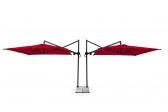Зонт профессиональный двухкупольный 7.5х3 м THEUMBRELA SEMSIYE EVI Banana Plus Double алюминий, акрил Фото 29