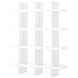 Стеллаж книжный пластиковый Mybook 3х4 Standard