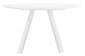Стол круглый PEDRALI Arki-Table Outdoor сталь, алюминий, компакт-ламинат HPL белый Фото 1