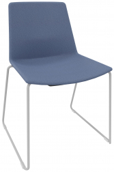 Стул с обивкой на полозьях-thumbs-Фото1