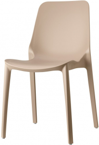Стул пластиковый Scab Design Ginevra Go Green технополимер тортора Фото 7
