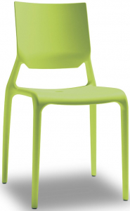 Стул пластиковый Scab Design Sirio стеклопластик зеленый Фото 1