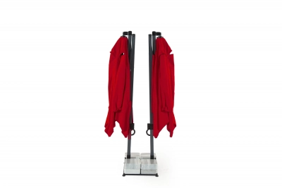 Зонт профессиональный двухкупольный 7.5х3 м THEUMBRELA SEMSIYE EVI Banana Plus Double алюминий, акрил Фото 31