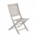 Стул деревянный Garden Relax Ada акация серый Фото 1