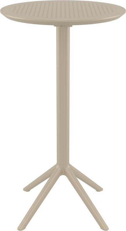 Стол пластиковый барный складной Sky Folding Bar Table 60