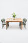 Стул плетеный RosaDesign Bonnie алюминий, роуп пустынный микс Фото 5