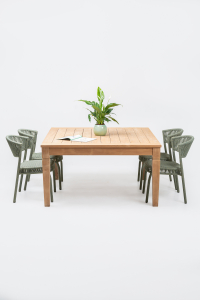 Стул плетеный RosaDesign Bonnie алюминий, роуп пустынный микс Фото 5