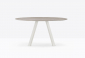 Стол круглый PEDRALI Arki-Table Outdoor сталь, алюминий, компакт-ламинат HPL бежевый, бежевый мрамор Фото 4