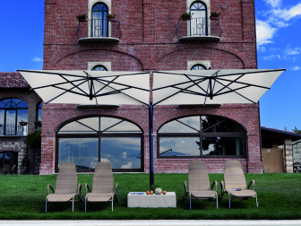 Зонт профессиональный двухкупольный 5.55х2.72 м-thumbs-Фото1