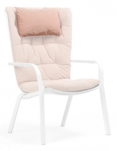 Подушка-подголовник для лаунж кресла Nardi Folio акрил Sunbrella розовый Фото 6