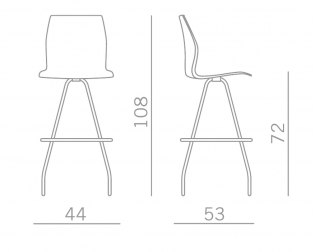 Стул барный пластиковый-thumbs-Фото3