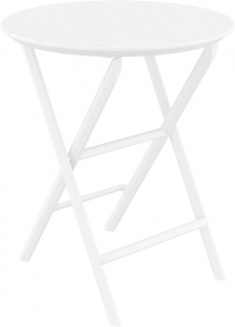 Стол пластиковый складной Siesta Contract Helen Folding Table 60 пластик белый Фото 5