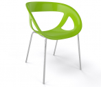 Кресло пластиковое Gaber Moema 69 металл, технополимер зеленый Фото 1