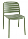 Стул пластиковый PAPATYA Tarabya-S стеклопластик светло-зеленый Фото 1