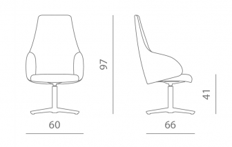 Кресло вращающееся с обивкой-thumbs-Фото3