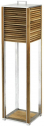 Светильник напольный Ethimo Ginger алюминий, тик натуральный Фото 1