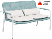 Диван плетеный с подушками Higold Pioneer 3.0 алюминий, роуп, олефин Фото 1