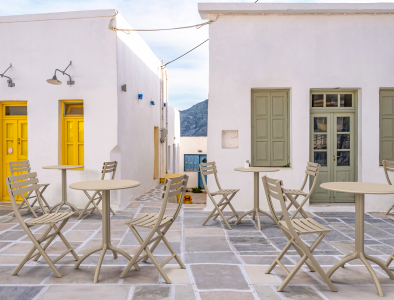 Стул пластиковый складной Siesta Contract Helen стеклопластик, полипропилен бежевый Фото 12