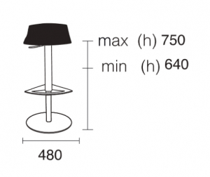 Табурет барный с обивкой-thumbs-Фото3