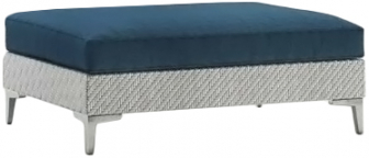 Банкетка плетеная с подушкой-thumbs-Фото1