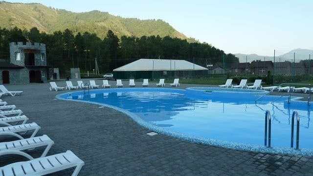 Туристическая база, горный Алтай