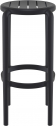 Табурет пластиковый барный Siesta Contract Tom Bar 75 стеклопластик черный Фото 7