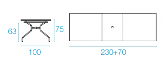 Стол металлический раздвижной-thumbs-Фото3