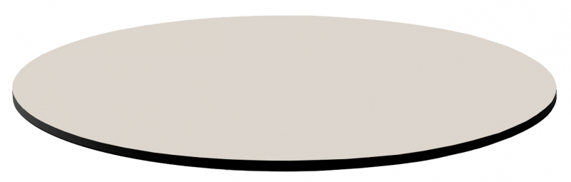 Столешница круглая Solid Laminate