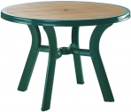 Стол пластиковый обеденный Siesta Garden D-Truva пластик зеленый Фото 1