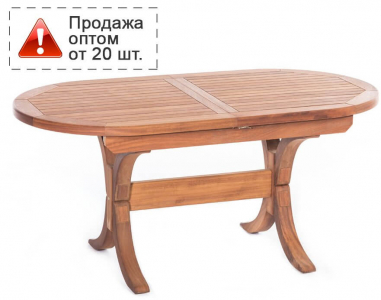Стол деревянный раздвижной WArt Lotus 170 ироко Фото 1