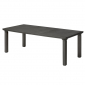 Стол пластиковый раздвижной SCAB GIARDINO Triplo Table пластик антрацит Фото 1