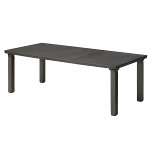 Стол пластиковый раздвижной SCAB GIARDINO Triplo Table пластик антрацит Фото 1