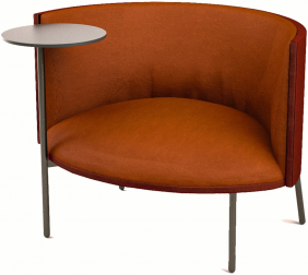 Кресло мягкое со столиком-thumbs-Фото1