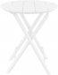 Стол пластиковый складной Siesta Contract Helen Folding Table 60 пластик белый Фото 7