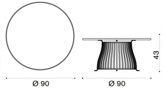 Столик кофейный каменный-thumbs-Фото3
