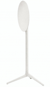 Подстолье металлическое барное складное PEDRALI Ypsilon алюминий белый Фото 1