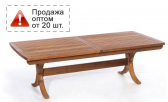 Стол деревянный раздвижной WArt Lotus 250L ироко Фото 1